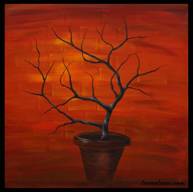 Tortured Tree - Art by Laura Lecce